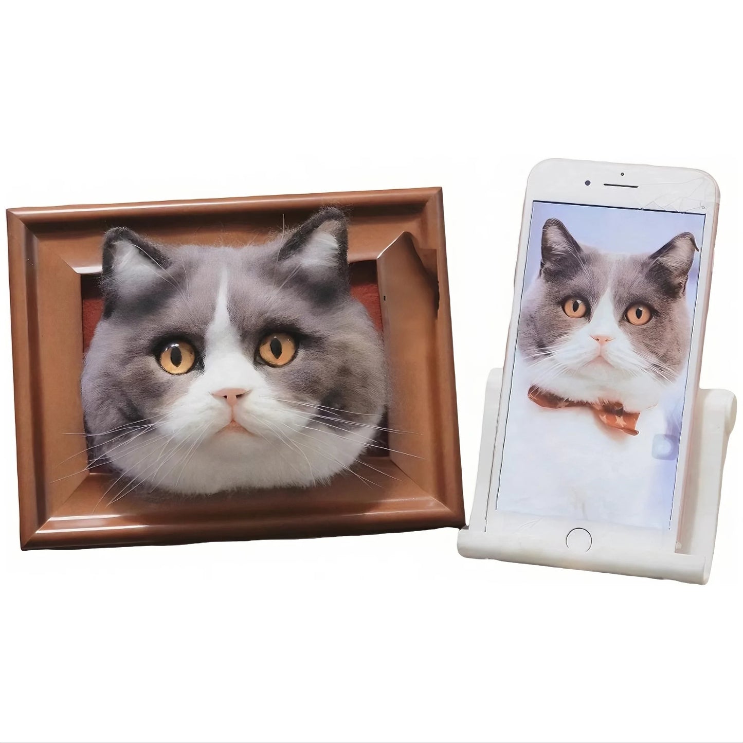 Handcrafted Wool Felted - Picture Frame Decor