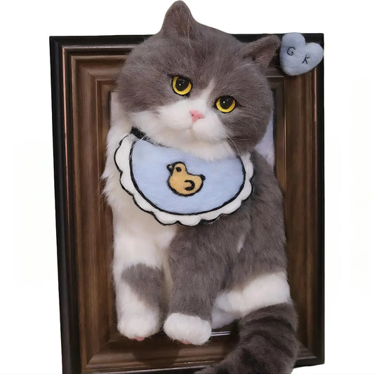 Handcrafted Wool Felted - Portrait Frame