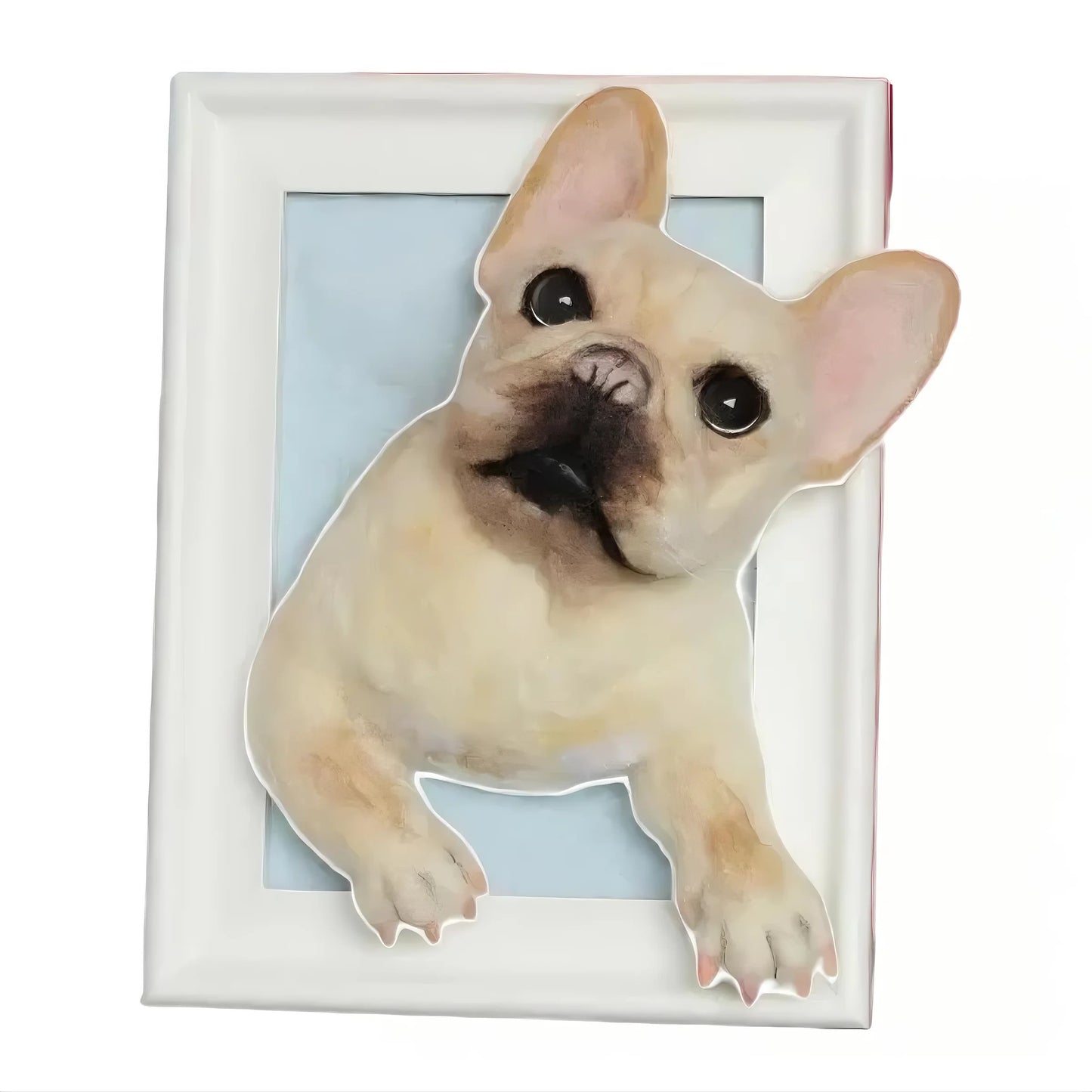 Handcrafted Wool Felted - Portrait Frame