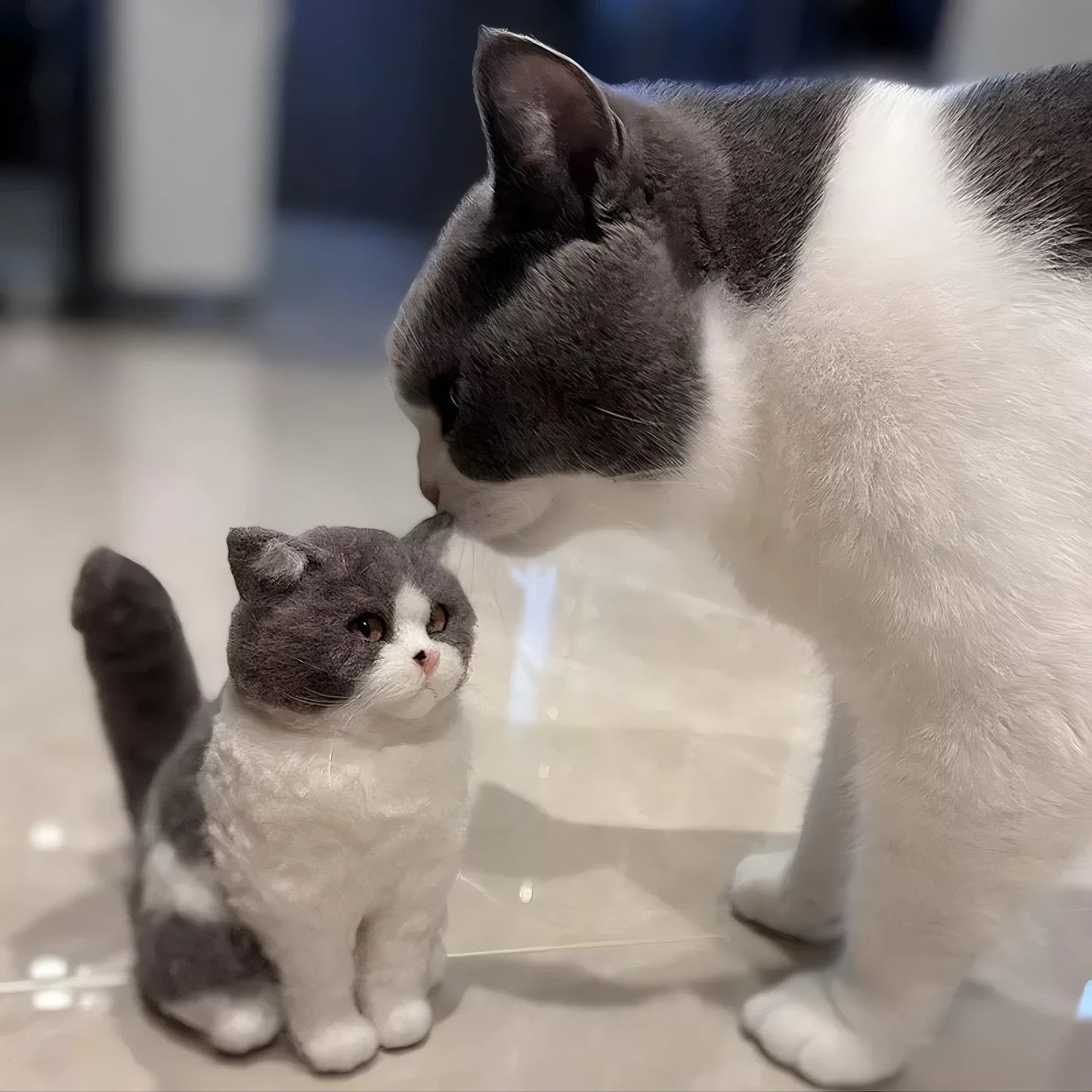 Handcrafted Wool Felted - Sculpture with Full-Size