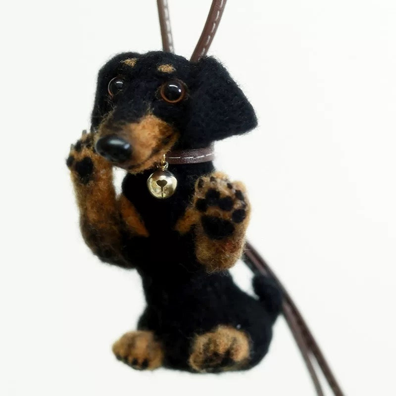 Handcrafted Wool Felted - Keychain/Ornament/Decorate